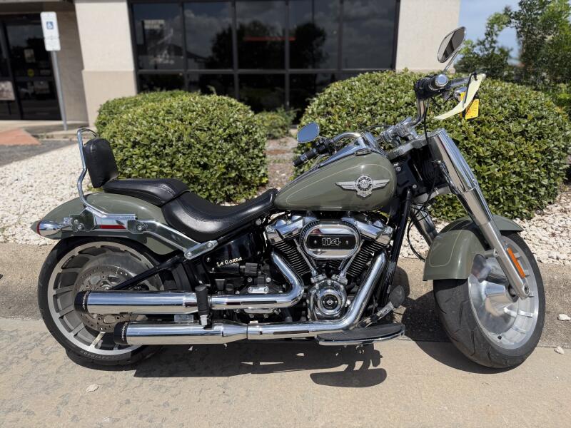 2021 Harley-Davidson® Fat Boy® 114 Deadwood Green