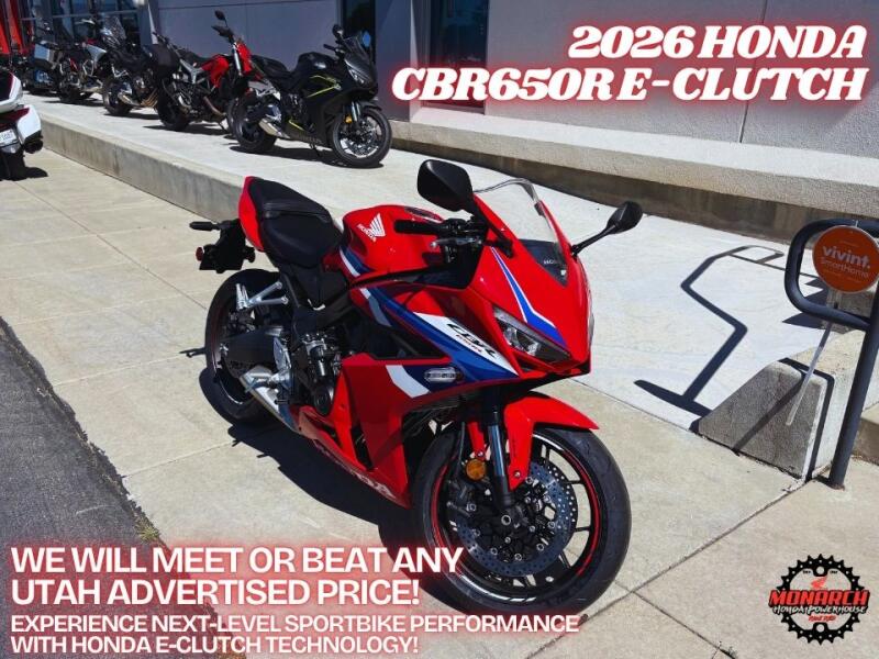 2026 Honda CBR650R E-Clutch