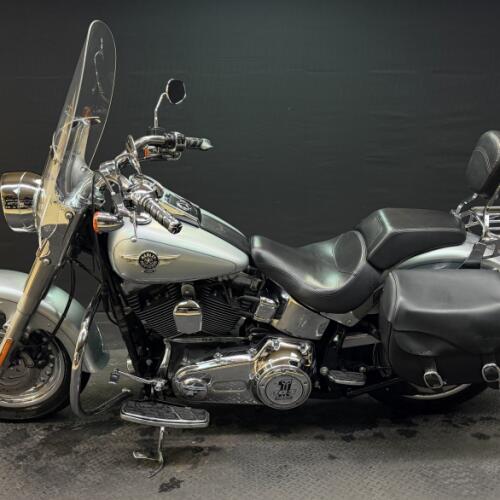 Harley-Davidson® Fat Boy® 2014 FLSTF GRAY thumb 0