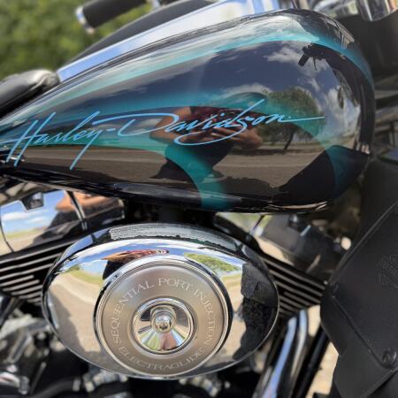 2004 Harley-Davidson® Electra Glide® Ultra Classic Peace Officer SE PURPLE/TEAL thumb 3