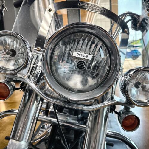 2008 Harley-Davidson® Softail® Deluxe 018 BLACK PEARL W/PINSTRIPE thumb 0