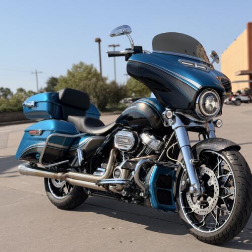 2020 Harley-Davidson® Electra Glide® Standard FLHT TEAL LOKER 603715 thumb 3