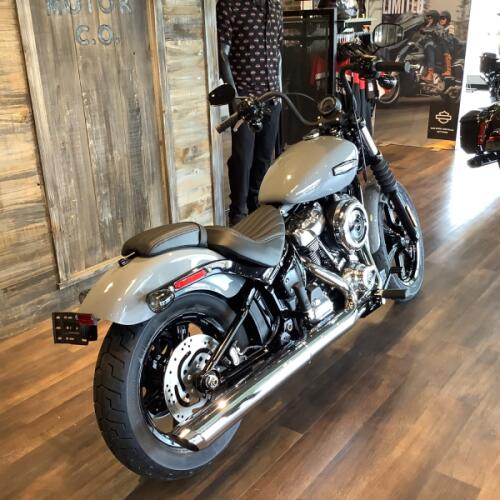 Harley-Davidson® Street Bob® 2026 FXBB S20-26 Dark Billiard Gray Chrome Cast Wheels thumb 0