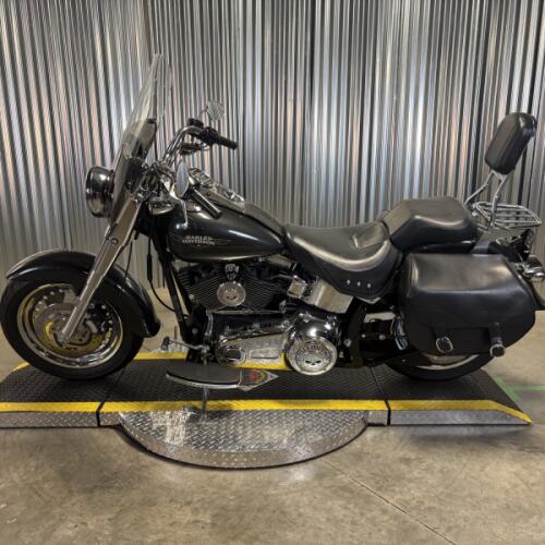 2009 Harley-Davidson® Fat Boy® BLACK PEARL thumb 0