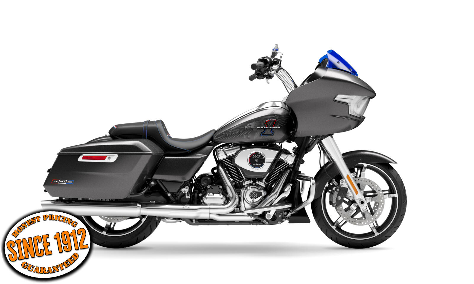 2026 Harley-Davidson® Road Glide® Midnight Ember Chrome Trim