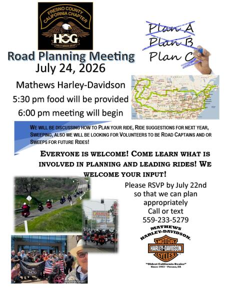 Road Captain Meeting
