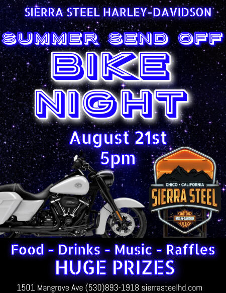 Summer Send Off Bike Night
