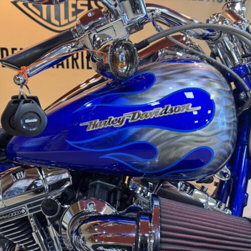 2009 Harley-Davidson® CVO™ Softail® Springer®  COBALT W FLAMES thumb 3