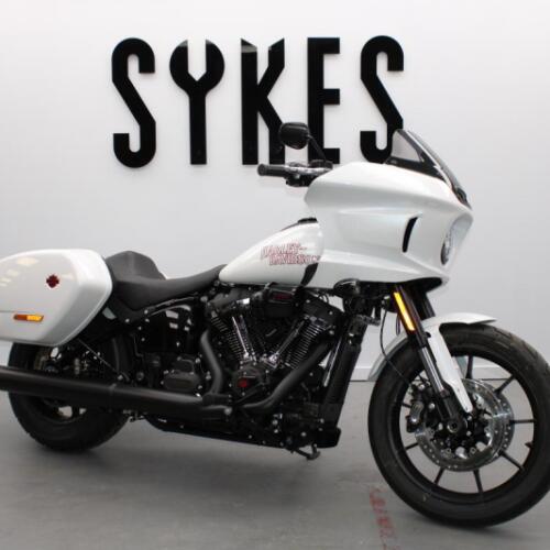 NEW 2026 Harley-Davidson FXLRST Softail Low Rider ST 117 in White Onyx Pearl thumb 3
