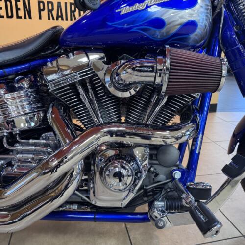 2009 Harley-Davidson® CVO™ Softail® Springer®  COBALT W FLAMES thumb 2