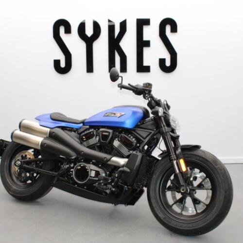NEW 2026 Harley-Davidson RH1250S Sportster S in Aurora Blue Denim thumb 3