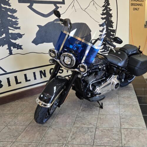 2026 Harley-Davidson® Heritage Classic Midnight Ember w/Laced Wheels thumb 1