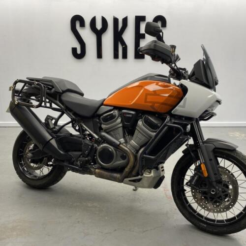 2021 Harley-Davidson RA1250S Pan America Special in Baja Orange White thumb 2