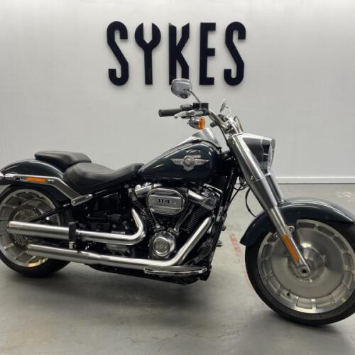 Harley-Davidson FLFBS Softail Fat Boy 114 in Spruce thumb 3