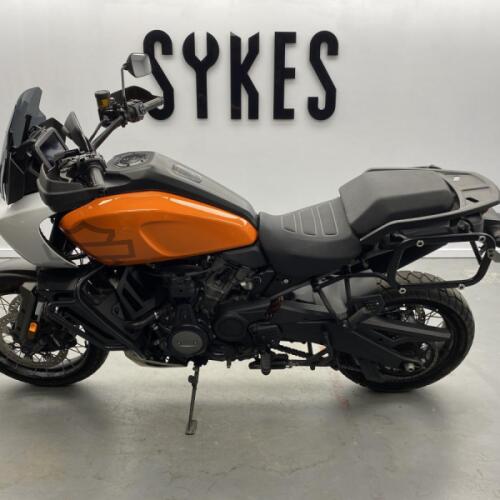 2021 Harley-Davidson RA1250S Pan America Special in Baja Orange White thumb 0