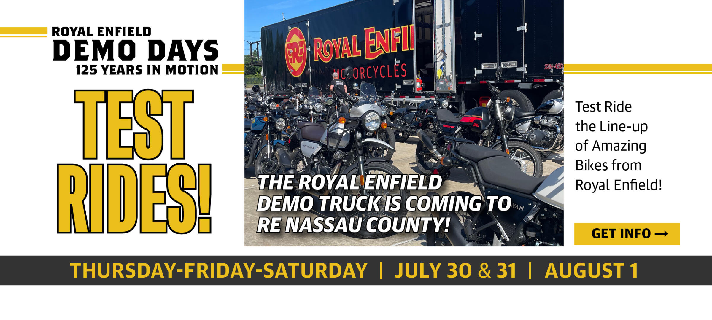 Royal Enfield Demo Event