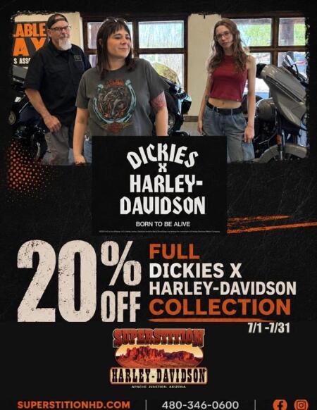 DICKIES & HARLEY-DAVIDSON - BORN TO BE ALIVE!