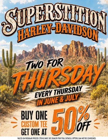 Two For Thursday - Custom SHD T-Shirt BOGO @ 50% OFF
