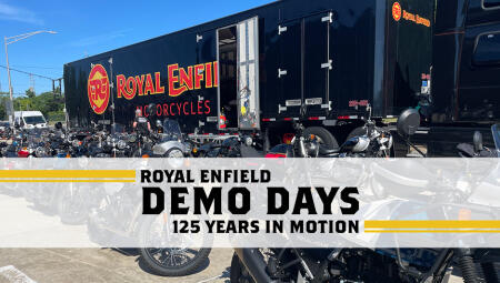 Royal Enfield Demo Days - 125 Years in Motion