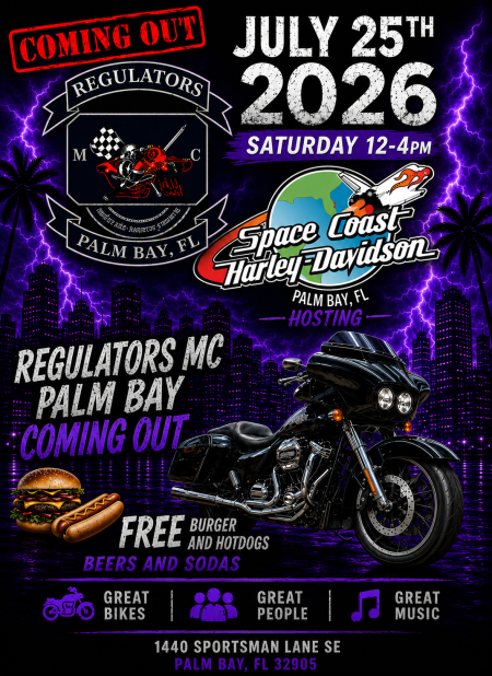 Regulators MC Palm Bay Coming Out Party