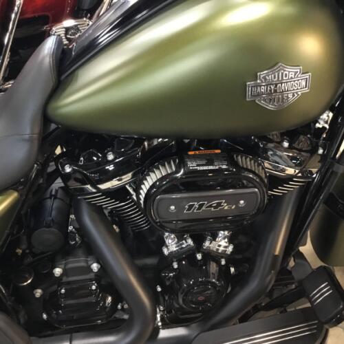 2022 Harley-Davidson® Road King® Special Mineral Green Denim thumb 3