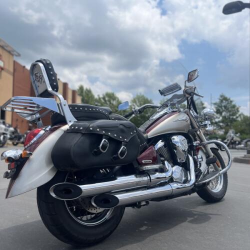 2009 Kawasaki Vulcan® VN900D9F 900 Classic LT RED/SILVER 029452 thumb 2