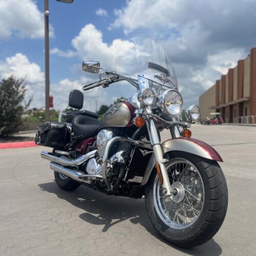 2009 Kawasaki Vulcan® VN900D9F 900 Classic LT RED/SILVER 029452 thumb 3