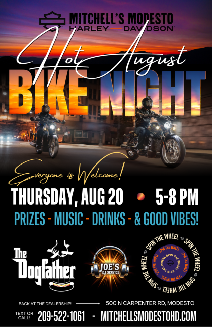 Hot August Bike Night