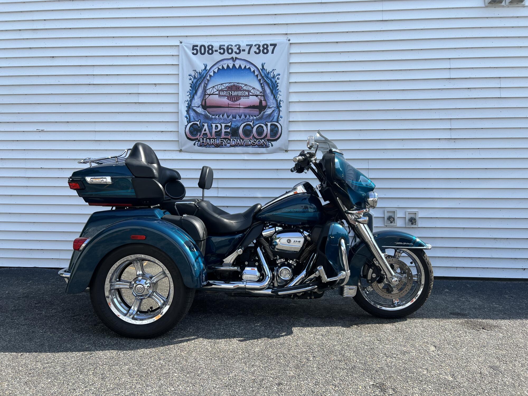 2020 Harley-Davidson® Tri Glide® Ultra Tahitian Teal