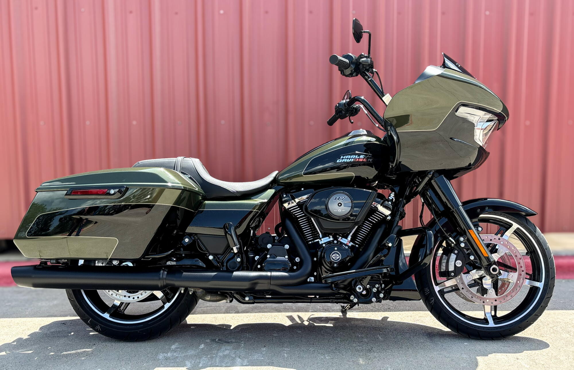 2026 Harley-Davidson® Road Glide® FLTRX Olive Steel Metallic / Vivid Black