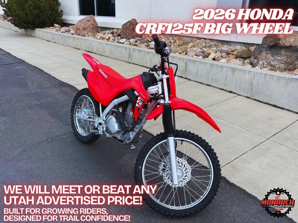 2026 Honda CRF125F Big Wheel