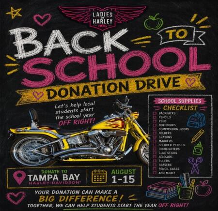 Back 2 School Donation Drive