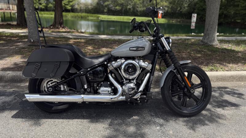 2025 Harley-Davidson® Street Bob® Billiard Gray w/Cast Wheels