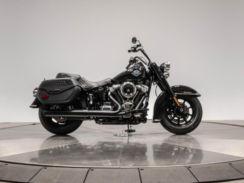 2026 Harley-Davidson FLHC Heritage Classic in Vivid Black with 10 miles