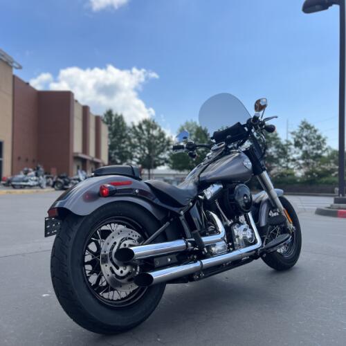 2014 Harley-Davidson® FLS Softail Slim® CHAR STN/BLKSTN 037587 thumb 2