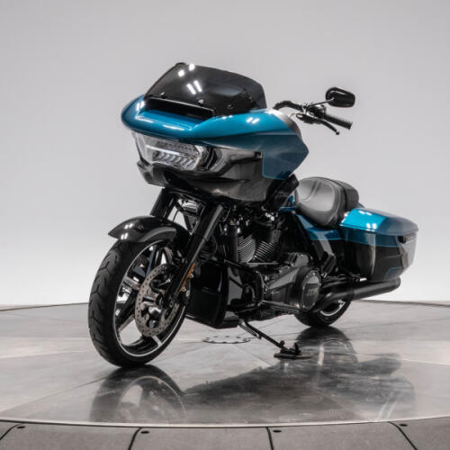 2026 HARLEY-DAVIDSON FLTRX ROAD GLIDE in Teal Thunder/Vivid Black with Black Trim with 10 miles thumb 0