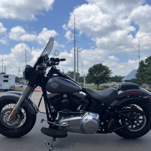 2014 Harley-Davidson® FLS Softail Slim® CHAR STN/BLKSTN 037587 thumb 0