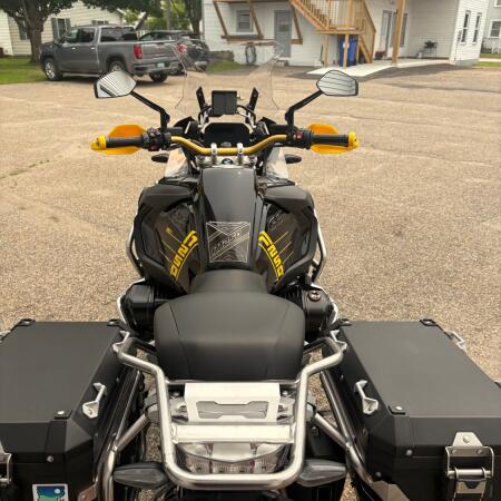 2021 BMW Motorrad BMW R 1250 GS Adventure 40th Anniversary Black and Yellow thumb 0