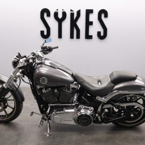 2015 Harley-Davidson FXSB Softail Breakout in Charcoal Pearl thumb 0