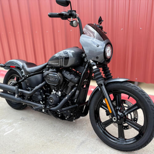 2022 Harley-Davidson® Street Bob® 114 FXBBS Gauntlet Gray Metallic thumb 2