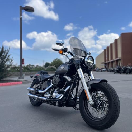 2014 Harley-Davidson® FLS Softail Slim® CHAR STN/BLKSTN 037587 thumb 3