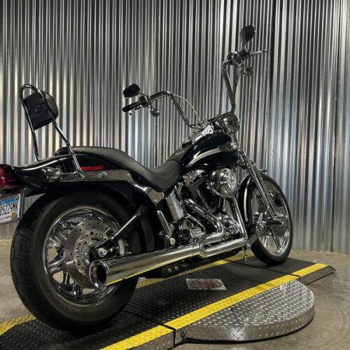 2003 Harley-Davidson® Springer® Softail® VIVID BLACK thumb 2