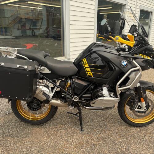 2021 BMW Motorrad BMW R 1250 GS Adventure 40th Anniversary Black and Yellow thumb 1