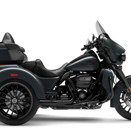 2025 Harley-Davidson® Tri Glide® Ultra Iron Horse Metallic / Vivid Black - Black Finish thumb 0