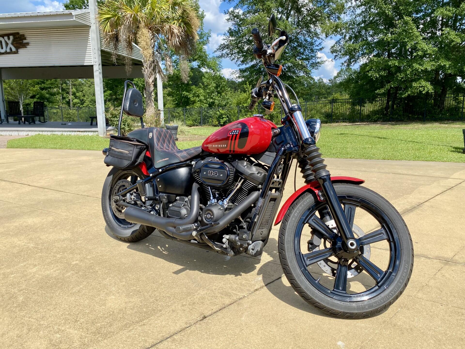 2022 Harley-Davidson Street Bob 114 Redline Red
