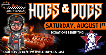 Hogs & Dogs with Players for Pits NFP