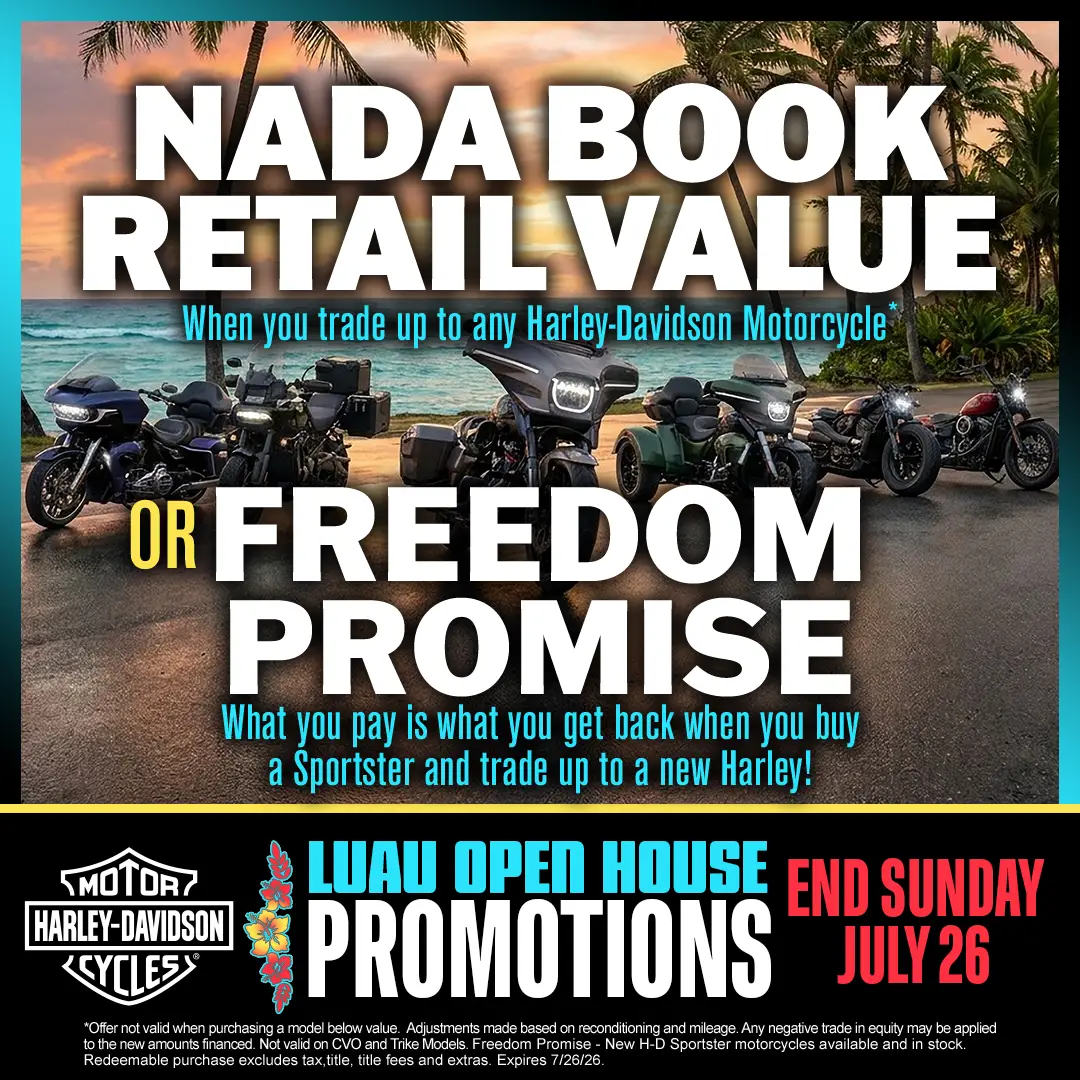 Retail Value on Trade or Freedom Promise Promotion