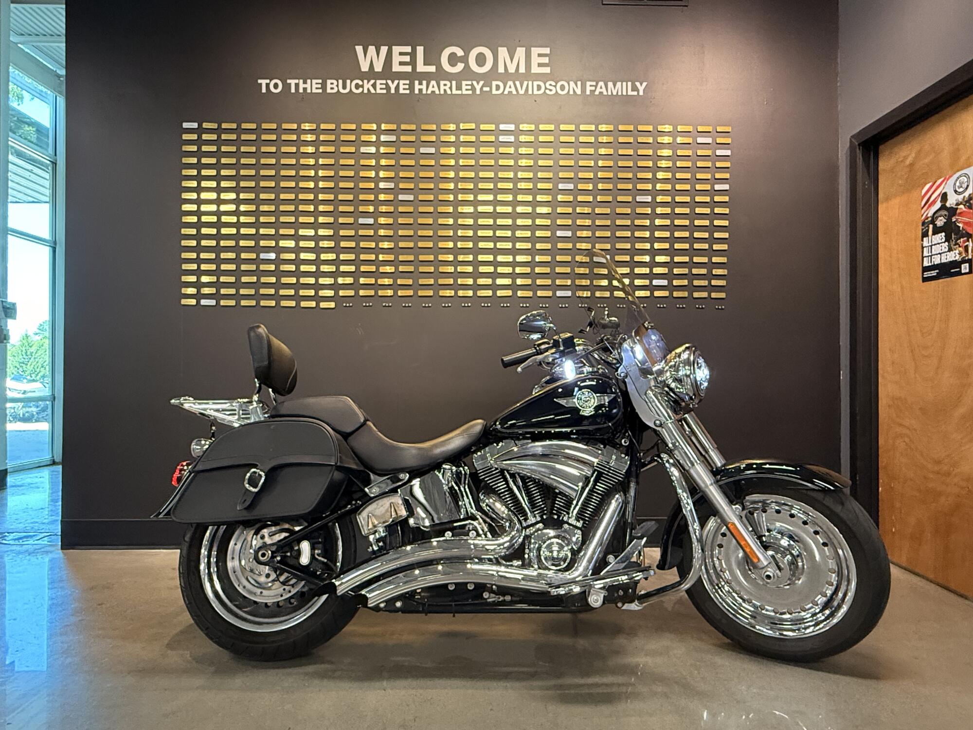 2013 Harley-Davidson® Fat Boy® Vivid Black