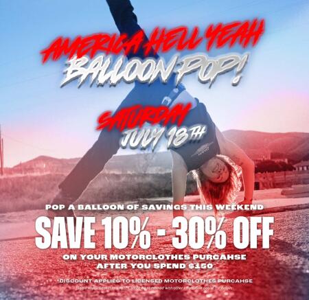 Pop A Balloon of Savings