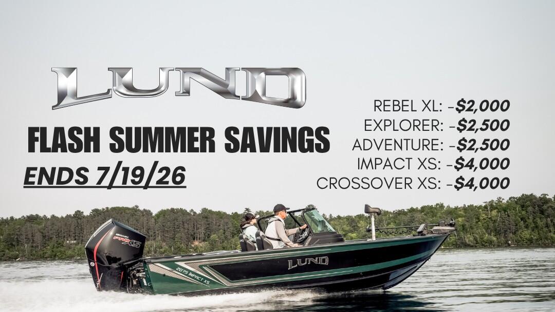 Lund Flash Summer Savings